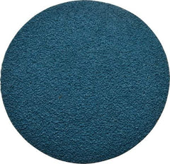 Tru-Maxx - 2" Disc Diam, 80 Grit, Zirconia Alumina Quick Change Disc - Type R Attaching System, Coated, Blue, Medium Grade, 20,000 RPM - Industrial Tool & Supply