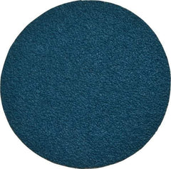 Tru-Maxx - 3" Disc Diam, 50 Grit, Zirconia Alumina Quick Change Disc - Type R Attaching System, Coated, Blue, Coarse Grade, 20,000 RPM - Industrial Tool & Supply