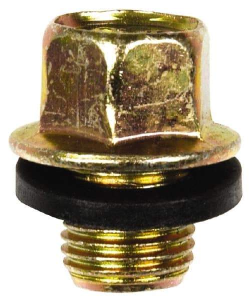 Dorman - Standard Oil Drain Plug with Gasket - M12x1.25 Thread - Industrial Tool & Supply