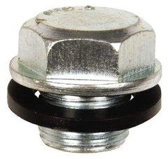 Dorman - Standard Oil Drain Plug with Gasket - M16.4x1.33 Thread, O-Ring Gasket - Industrial Tool & Supply