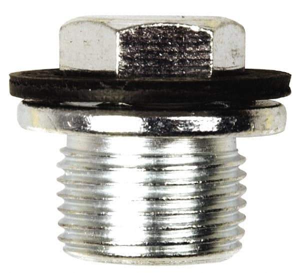 Dorman - Standard Oil Drain Plug with Gasket - M20x1.5 Thread - Industrial Tool & Supply