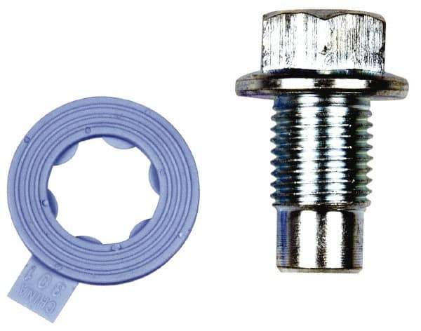 Dorman - Pilot Point Oil Drain Plug with Gasket - M12x1.25 Thread - Industrial Tool & Supply