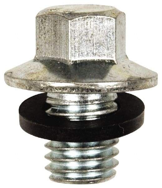 Dorman - Standard Oil Drain Plug with Gasket - M12x1.75 Thread - Industrial Tool & Supply