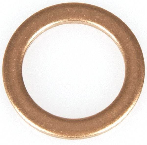 Dorman - 5/8 SAE, 5/8" ID x 1" OD Oil Drain Plug Gasket - 3/32" Thick, Copper - Industrial Tool & Supply