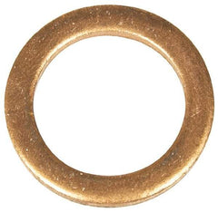 Dorman - 1/2 DO, 1/2 TO, 9/16 SAE, 9/16" ID x 13/16" OD Oil Drain Plug Gasket - 3/32" Thick, Copper - Industrial Tool & Supply