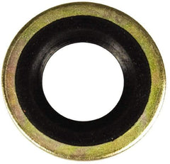 Dorman - 1/2 DO, 1/2 TO, 9/16 SAE, 9/16" ID x 1" OD Oil Drain Plug Gasket - 1/16" Thick, Rubber/Metal - Industrial Tool & Supply