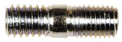 Dorman - 5/16-24 Long Thread, 5/16-18 Short Thread, 1" OAL Unequal Double Threaded Stud - Steel, Black Oxide Finish, 1/2" Long Thread Length, 3/8" Short Thread Length - Industrial Tool & Supply