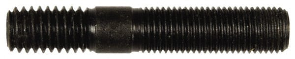 Dorman - 7/16-20 Long Thread, 7/16-14 Short Thread, 2-1/2" OAL Unequal Double Threaded Stud - Industrial Tool & Supply