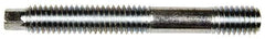 Dorman - 3/8-16 3-1/16" OAL Unequal Double Threaded Stud - Steel, Black Oxide Finish, 1-5/8" Long Thread Length, 1/2" Short Thread Length - Industrial Tool & Supply