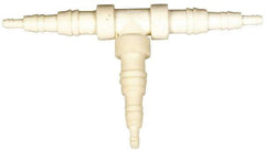 Dorman - Plastic Automotive Vacuum Tee - 1/8 x 3/8 x 3/8" Fitting - Industrial Tool & Supply