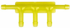 Dorman - Plastic Five-Way Automotive Vacuum Connector - 3/16" Fitting - Industrial Tool & Supply