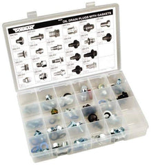 Dorman - 44 Piece, 1/2-20 to M22x1.5 Oil Drain Plug Gaskets - Steel - Industrial Tool & Supply