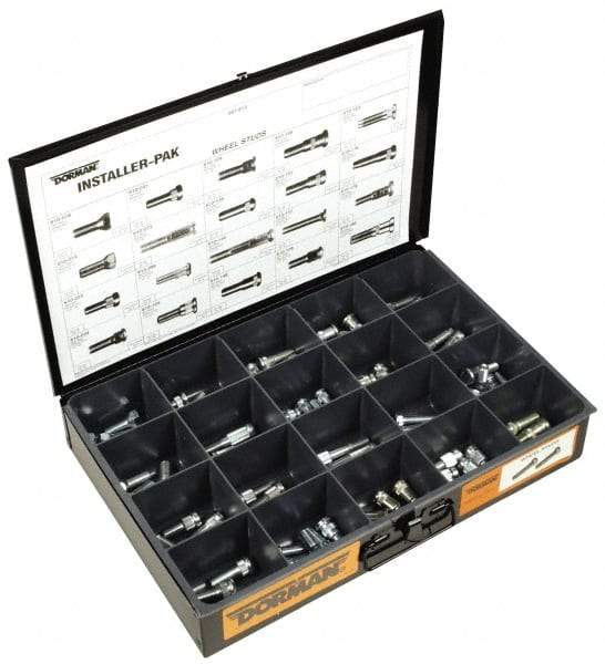 Dorman - 480 Piece Wheel Stud & Nut Kit - Steel - Industrial Tool & Supply
