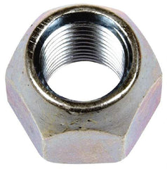 Dorman - M12-1.25 Chrome Finish Open Wheel Nut - 19mm Hex, 16mm OAL, 60° Seat Angle - Industrial Tool & Supply