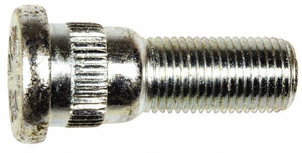 Dorman - 1/2-20 Serrated Bolt Wheel Stud - 0.673" Knurl, 1-19/32" OAL, 9/16" Shoulder Length - Industrial Tool & Supply