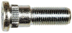 Dorman - 1/2-20 Serrated Bolt Wheel Stud - 5/8" Knurl, 1-5/8" OAL, 15/32" Shoulder Length - Industrial Tool & Supply