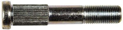 Dorman - 1/2-20 Serrated Bolt Wheel Stud - 0.561" Knurl, 2-7/8" OAL, 15/16" Shoulder Length - Industrial Tool & Supply
