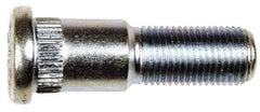 Dorman - 1/2-20 Serrated Bolt Wheel Stud - 0.622" Knurl, 1-13/16" OAL, 3/4" Shoulder Length - Industrial Tool & Supply