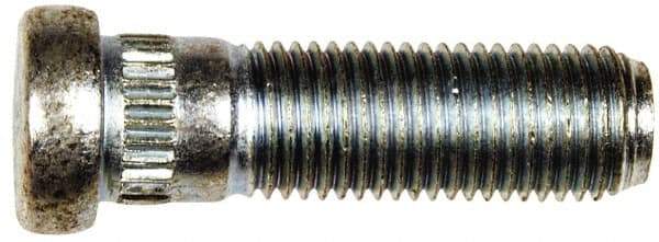 Dorman - 7/16-20 Serrated Bolt Wheel Stud - 0.472" Knurl, 1-1/2" OAL, 11/32" Shoulder Length - Industrial Tool & Supply