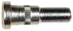 Dorman - 1/2-20 Serrated Bolt Wheel Stud - 5/8" Knurl, 2" OAL, 7/8" Shoulder Length - Industrial Tool & Supply