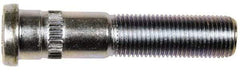 Dorman - 9/16-18 Serrated Bolt Wheel Stud - 0.63" Knurl, 2-25/32" OAL, 1-1/8" Shoulder Length - Industrial Tool & Supply
