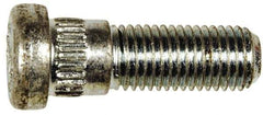 Dorman - M12-1.5 Serrated Bolt Wheel Stud - 14.1mm Knurl, 38.5mm OAL, 11.5mm Shoulder Length - Industrial Tool & Supply