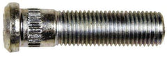 Dorman - 7/16-20 Serrated Bolt Wheel Stud - 0.475" Knurl, 1-3/4" OAL, 27/64" Shoulder Length - Industrial Tool & Supply