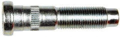 Dorman - 9/16-18 Serrated Bolt Wheel Stud - 0.62" Knurl, 2-5/8" OAL, 1" Shoulder Length - Industrial Tool & Supply