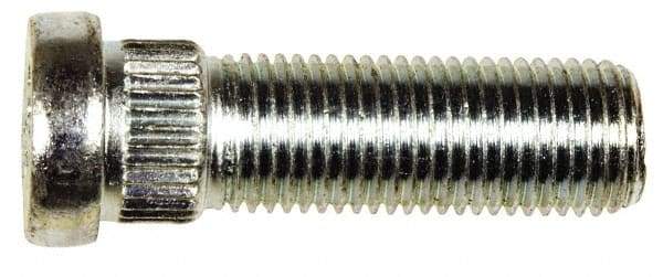 Dorman - M14-1.5 Serrated Bolt Wheel Stud - 16mm Knurl, 45.5mm OAL, 8.5mm Shoulder Length - Industrial Tool & Supply