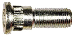 Dorman - 1/2-20 Serrated Bolt Wheel Stud - 0.618" Knurl, 1-15/32" OAL, 31/64" Shoulder Length - Industrial Tool & Supply