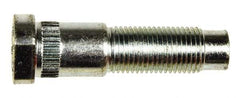 Dorman - 1/2-20 Serrated Bolt Wheel Stud - 0.585" Knurl, 2" OAL, 3/4" Shoulder Length - Industrial Tool & Supply