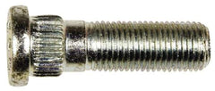 Dorman - M12-1.25 Serrated Bolt Wheel Stud - 14.35mm Knurl, 42mm OAL, 13.5mm Shoulder Length - Industrial Tool & Supply