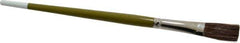 Wooster Brush - Ox Hair Artist's Paint Brush - 1/2" Wide, 1" Bristle Length, 7-1/8" Plastic Handle - Industrial Tool & Supply