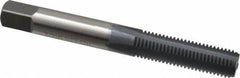 OSG - 5/16-24 UNF 2B 4 Flute elektraLUBE Finish High Speed Steel Straight Flute Standard Hand Tap - Bottoming, Right Hand Thread, 2-23/32" OAL, 1-1/8" Thread Length, H4 Limit - Exact Industrial Supply