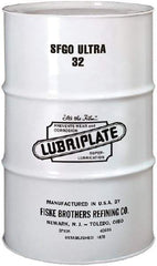 Lubriplate - 55 Gal Drum, ISO 32, SAE 10, Air Compressor Oil - -8°F to 375°, 160 Viscosity (SUS) at 100°F, 46 Viscosity (SUS) at 210°F - Industrial Tool & Supply