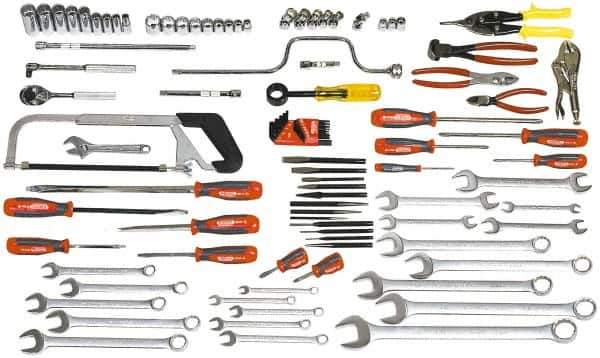 Proto - 98 Piece Mechanic's Tool Set - Tools Only - Industrial Tool & Supply