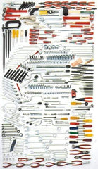 Proto - 411 Piece Mechanic's Tool Set - Tools Only - Industrial Tool & Supply