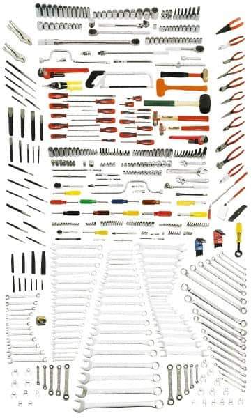 Proto - 497 Piece Mechanic's Tool Set - Tools Only - Industrial Tool & Supply