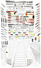 Proto - 497 Piece Mechanic's Tool Set - Tools Only - Industrial Tool & Supply