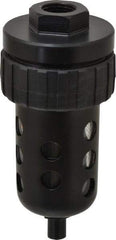 Parker - Filter Automatic Drain - 6-1/4" High x 2-3/4" Wide, For Use with Compressed Air Systems - Industrial Tool & Supply