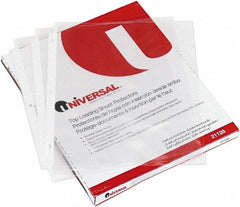 UNIVERSAL - 50 Piece Clear Sheet Protectors-Ring Binder - 11" High x 8-1/2" Wide - Industrial Tool & Supply