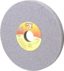 Norton - 8" Diam x 1-1/4" Hole x 3/4" Thick, I Hardness, 46 Grit Surface Grinding Wheel - Aluminum Oxide, Type 5, Coarse Grade, 3,105 Max RPM, Vitrified Bond, One-Side Recess - Industrial Tool & Supply