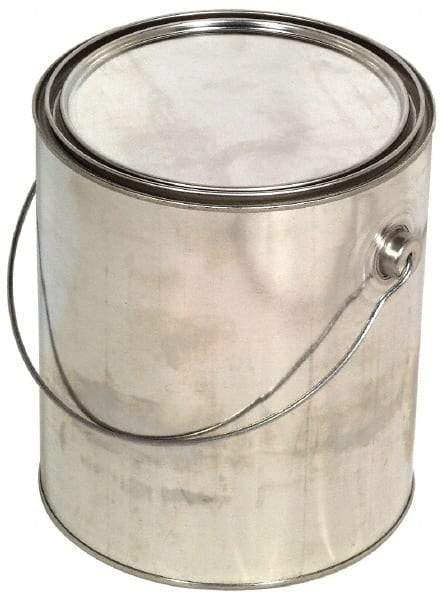 Made in USA - 1/2 Gal Cylinder Tin Can - Case of 114 Cans - Industrial Tool & Supply