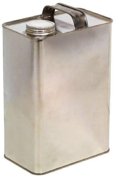 Made in USA - 1/8 Gal Rectangular Tin Can - Case of 225 Cans - Industrial Tool & Supply