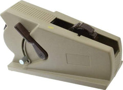 Nifty Products - 1" Wide, Single Roll Preset Lengths, Manual Table/Desk Tape Dispenser - 5-3/8" Tape Diam - Industrial Tool & Supply