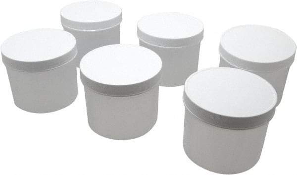 Dynalon Labware - 32 oz Jar - Polypropylene, Translucent, 3.89" High x 4.72" Diam, 4.72" Cap - Industrial Tool & Supply