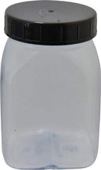 Dynalon Labware - 200 mL Wide-Mouth Bottle - PVC, Clear, 3.42" High x 1.69" Diam, 1.69" Cap - Industrial Tool & Supply