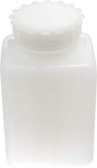 Dynalon Labware - 500 mL Wide-Mouth Bottle - Polyethylene, Translucent, 5.7" High x 2.64" Diam, 3/4" Cap - Industrial Tool & Supply