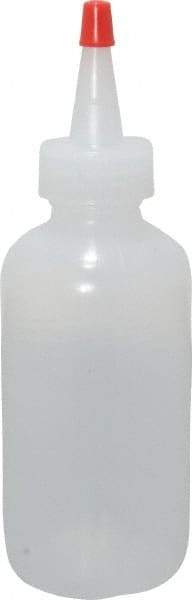 Dynalon Labware - 125 mL Dispensing Bottle - Polyethylene, Translucent, 5-3/4" High x 1-7/8" Diam, 3/4" Cap - Industrial Tool & Supply