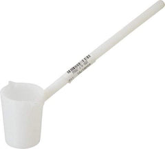 Dynalon Labware - 100 ml Polyethylene Short Dipper - 9" Long Handle - Industrial Tool & Supply